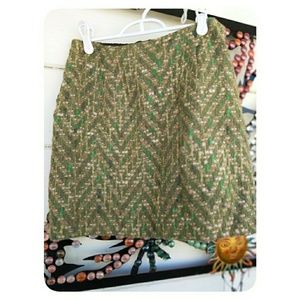 CYNTHIA STEFFE WOOL SKIRT-SIZE 6